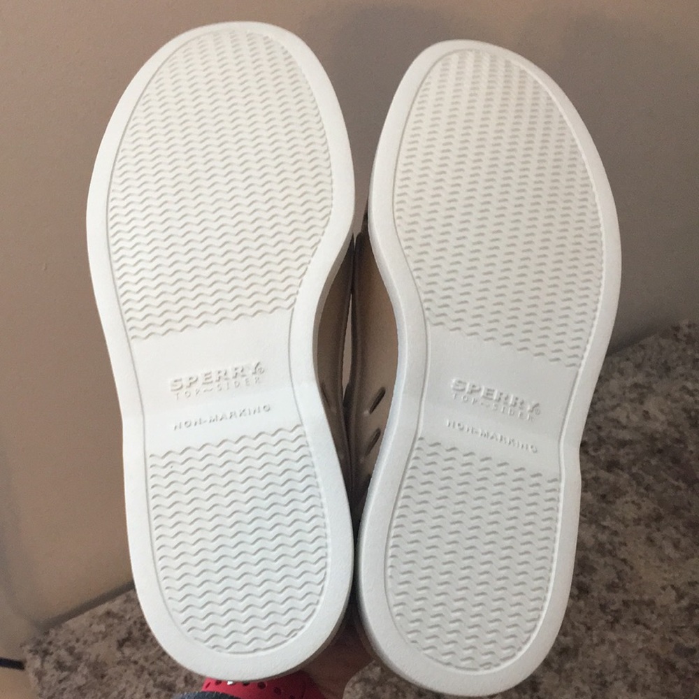 Sperry Gold Fur-Lined Flats - Picture 11 of 16